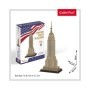 Cubic Fun - Puzzle 3D Empire State Building (Nivel Mediu 54 Piese) Cubic Fun - 3